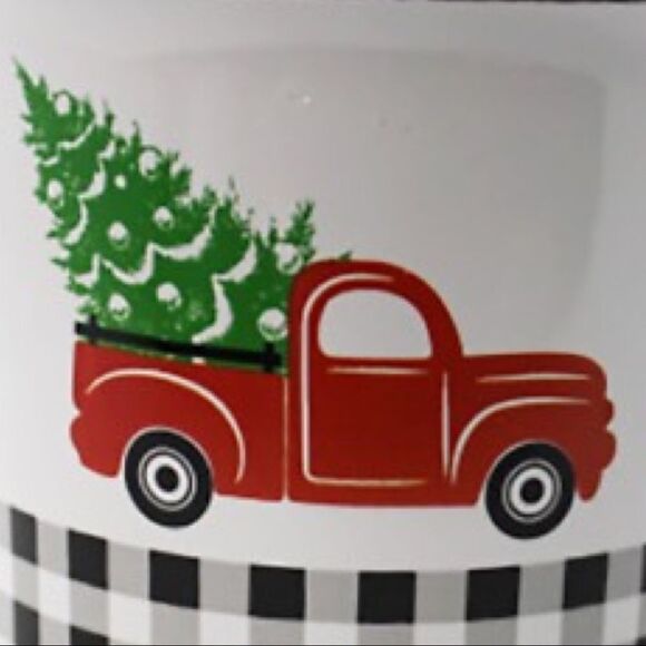 Christmas Coffee Mug Red Truck with Christmas Tree • NWT - Picture 4 of 6